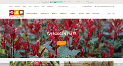 Desktop Screenshot of mailordertrees.co.uk